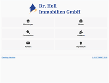 Tablet Screenshot of hollimmobilien.at